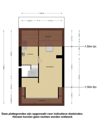 Floorplan - Einsteinstraat 67, 5283 JD Boxtel